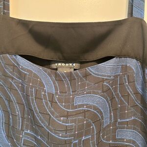 Trouvé dress with bust cut out detail sz M